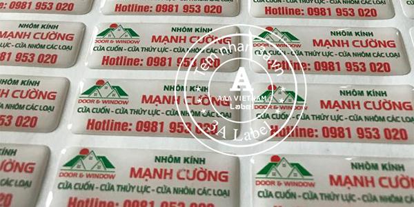 Xưởng sản xuất tem epoxy giá rẻ nhất 6